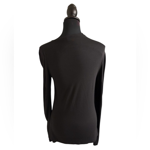 Peruzzi Elegant Rosette Rouching RuffleTop - Picture 2 of 4